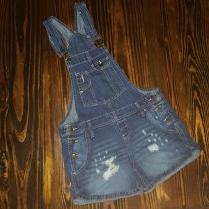 Small Lei Short Overalls